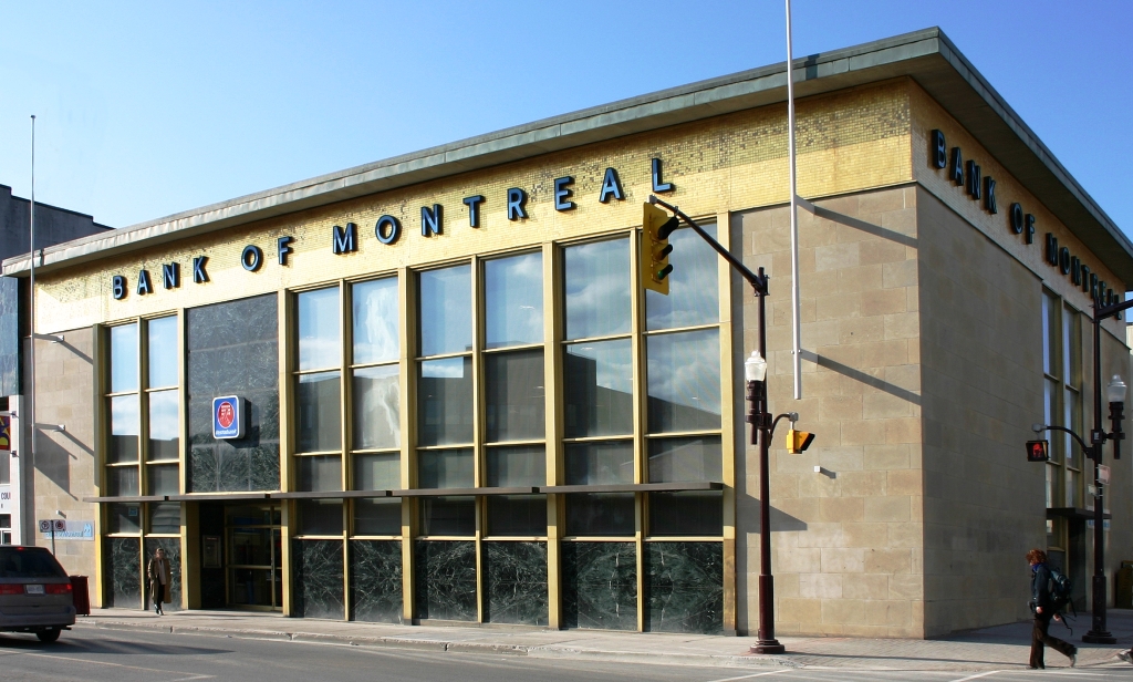 Bank of Montreal on Simcoe Street downtown
