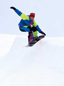 youth snowboarding